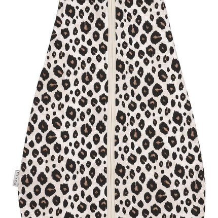 Meyco Slaapzak Baby Zomer Rond Leopard Sand Melange - Meyco - Babywinkel - 4054703721805