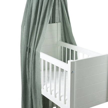 Meyco Sluier Ledikant Forest Green - Meyco - Babywinkel - 4054703593327