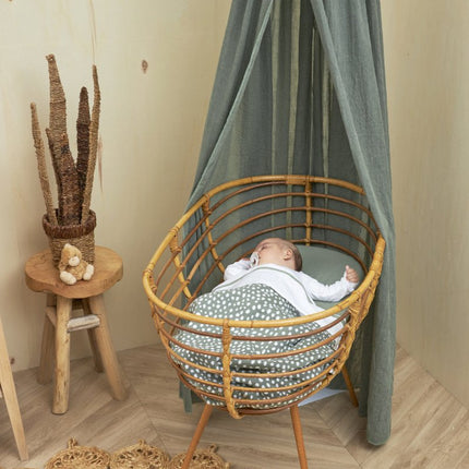 Meyco Sluier Ledikant Forest Green - Meyco - Babywinkel - 4054703593327