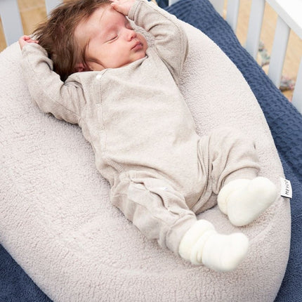Meyco Voedingskussen Hoes Greige - Meyco - Babywinkel - 4054703228496