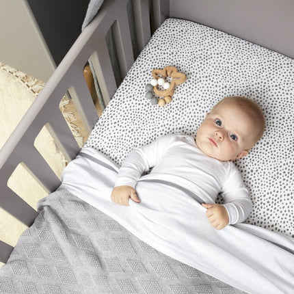 Meyco Wiegdeken Diamond Grijs Melange - Meyco - Babywinkel - 4054703333305
