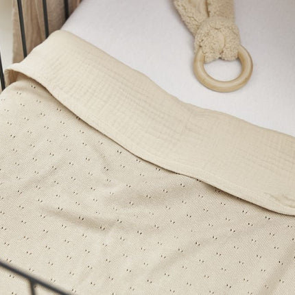 Meyco Wieglaken Soft Sand 75X100cm - Meyco - Babywinkel - 4054703164619