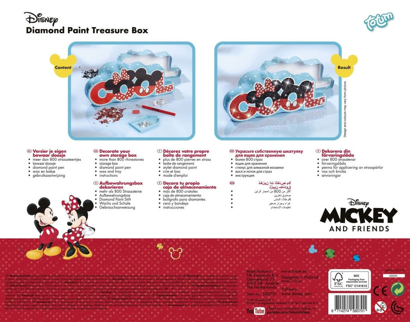 Mickey Mouse Diamond Painting - Babywinkel - 8714274580701