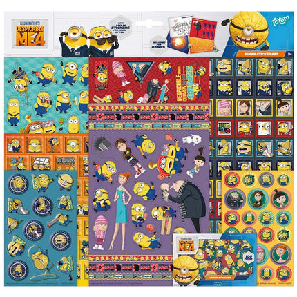 Minions Stickers 7st - Babywinkel - 8714274710153