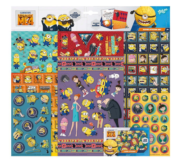 Minions Stickers 7st - Babywinkel - 8714274710153