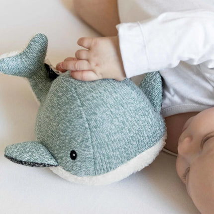 Moby Green – Rechargeable heartbeat comforter - Babywinkel - 8720726529334