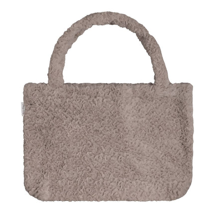 Mom bag Snow taupe - met etui - Babywinkel - 8721052103762