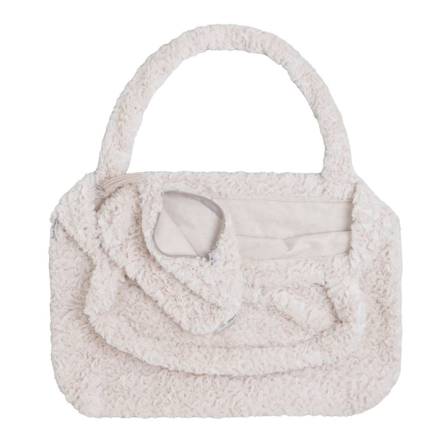 Mom bag Snow wolwit - met etui - Babywinkel - 8721052103779