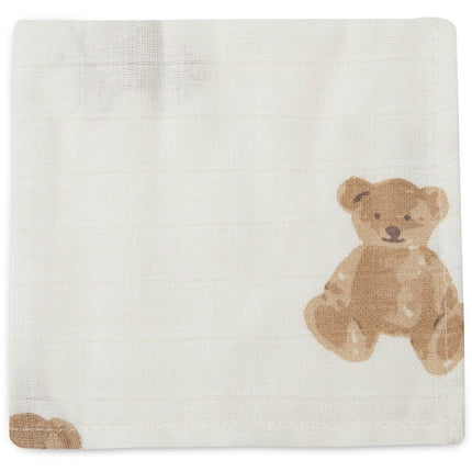 Monddoekje Hydrofiel - Teddy Bear - 3 Stuks - Babywinkel - 8717329369450