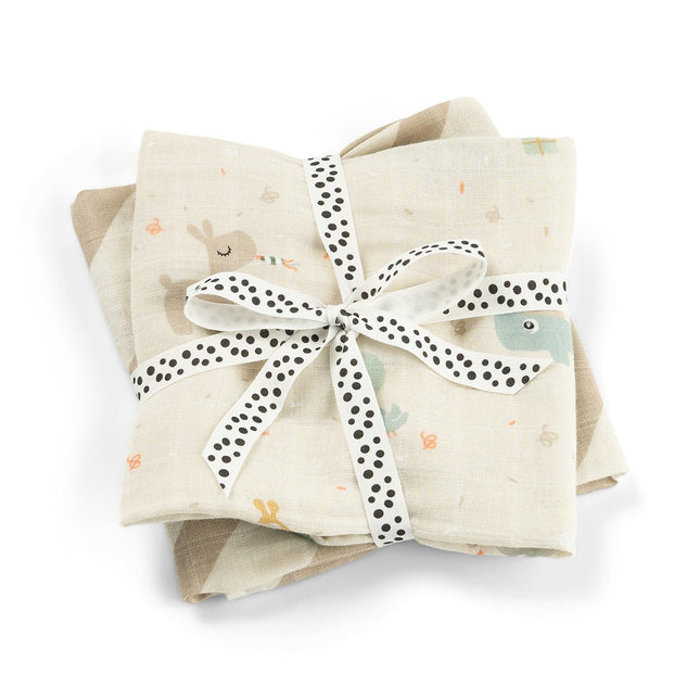 Monddoekjes 2 - pack Celebration Sand koop je bij Babywinkel