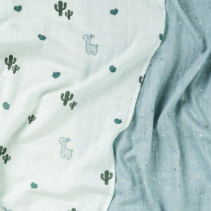 Monddoekjes 2 - pack Lalee Blue koop je bij Babywinkel