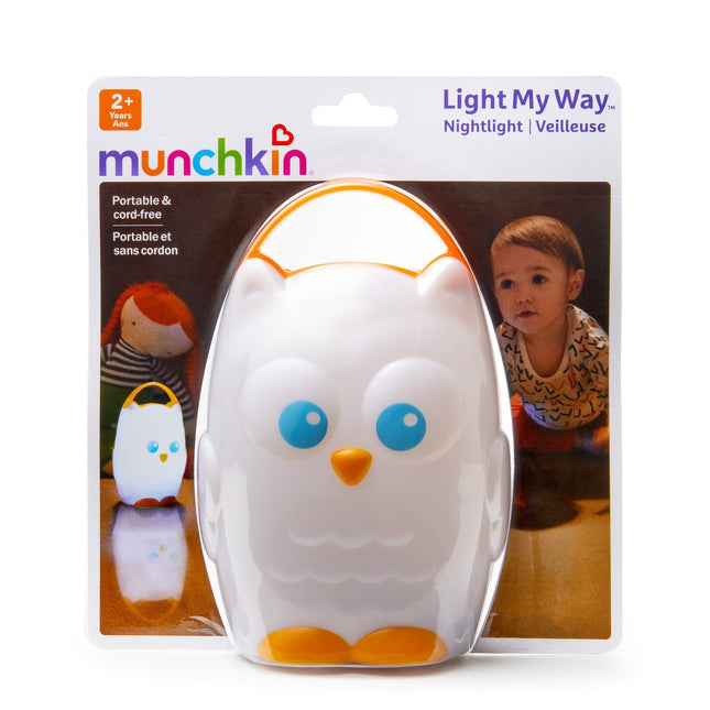 Munchkin Nachtlampje Uil Draagbaar koop je bij Babywinkel