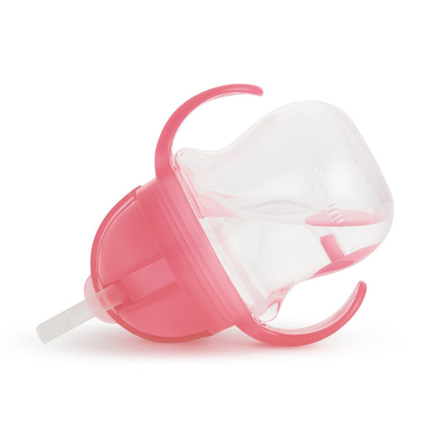 Munchkin Rietjesbeker Pink 207 ml - Munchkin - Babywinkel - 5019090124829