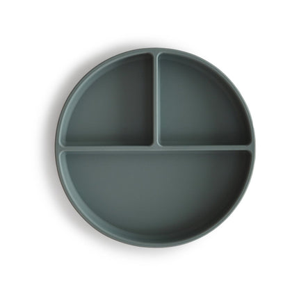 Mushie Baby Bordje Silicone Dried Thyme - Mushie - Babywinkel - 810052460529