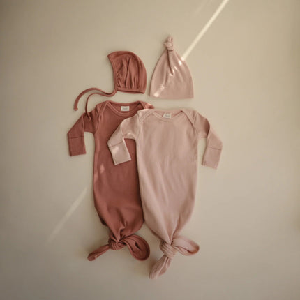 Mushie Babymutsje Bonnet Cedar - Mushie - Babywinkel - 810052465227