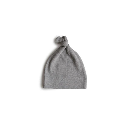 Mushie Babymutsje Gray Melange - Mushie - Babywinkel - 810052465166