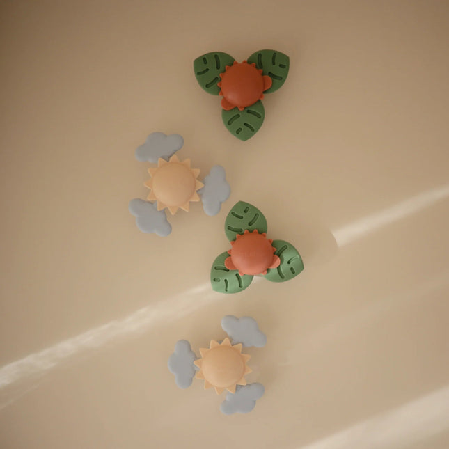 Mushie Badspeelgoed Spinner Sunshine koop je bij Babywinkel