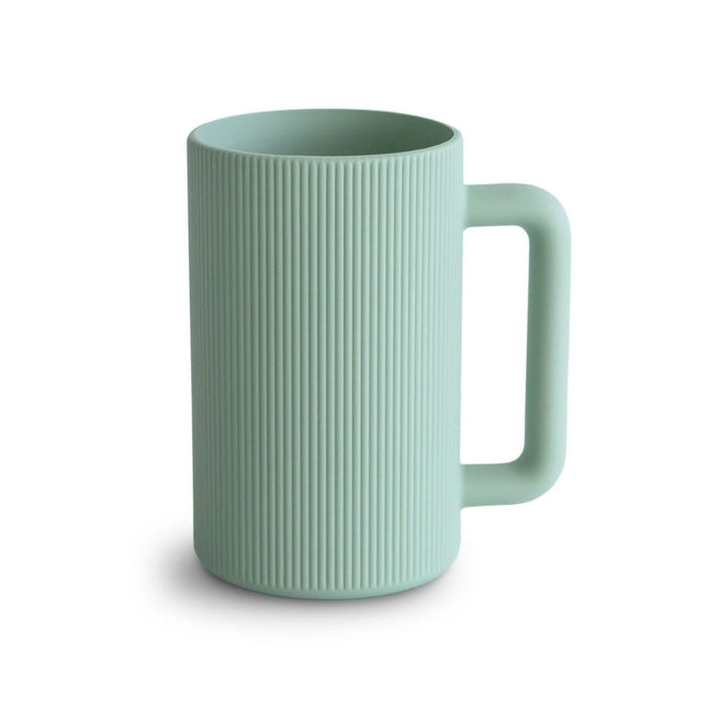MUSHIE - BATH RINSE CUP - Cambridge Blue - Mushie - Babywinkel - 810052469652