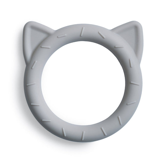Mushie Bijtring Kat Stone - Mushie - Babywinkel - 810052461243