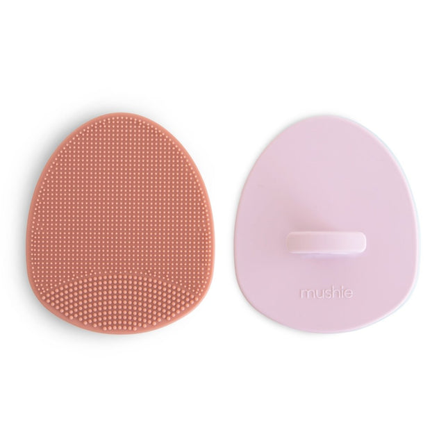Mushie Borstel 2st Rose/Soft Lilac - Babywinkel - 840355803297