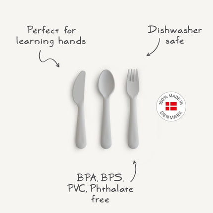 MUSHIE - CUTLERY SET - Cloud - Mushie - Babywinkel - 840355800593