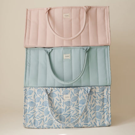 Mushie Draagbare Luier Organizer Blush koop je bij Babywinkel