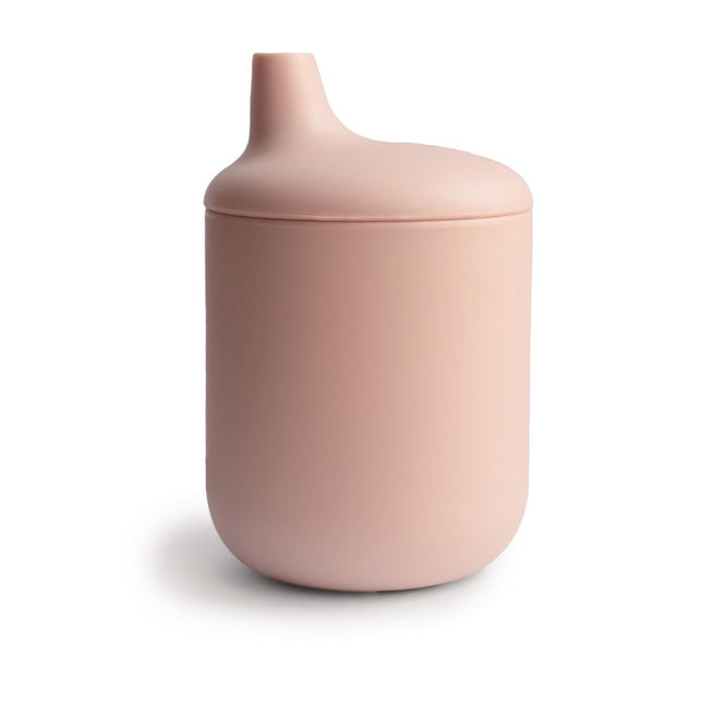 Mushie Drinkbeker Met Tuit Blush - Mushie - Babywinkel - 810052464558