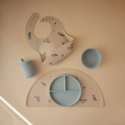 Mushie Drinkbeker Met Tuit Powder Blue - Mushie - Babywinkel - 810052464596