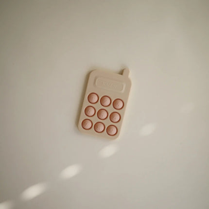 Mushie Educatief Speelgoed Druk Telefoon Blush - Mushie - Babywinkel - 810052465821