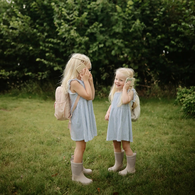Mushie Educatief Speelgoed Druk Telefoon Blush - Mushie - Babywinkel - 810052465821