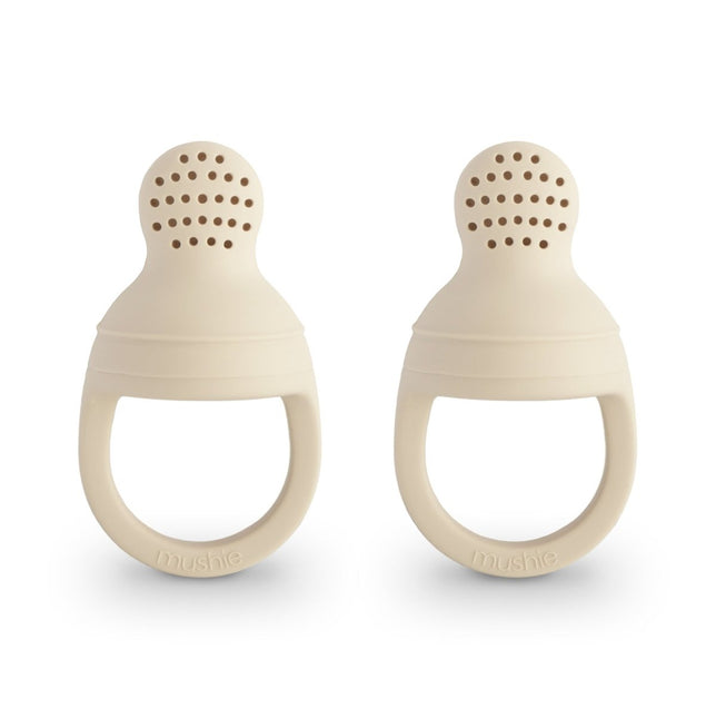 Mushie Fopspeen Fresh Food Feeder Shifting Sands Silicone 2St - Mushie - Babywinkel - 840355800098