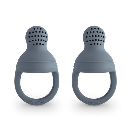 Mushie Fopspeen Fresh Food Feeder Tradewinds Silicone 2St - Mushie - Babywinkel - 840355800104