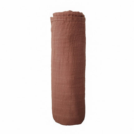 Mushie Hydrofiele Doek Cognac XL - Mushie - Babywinkel - 7426999779209