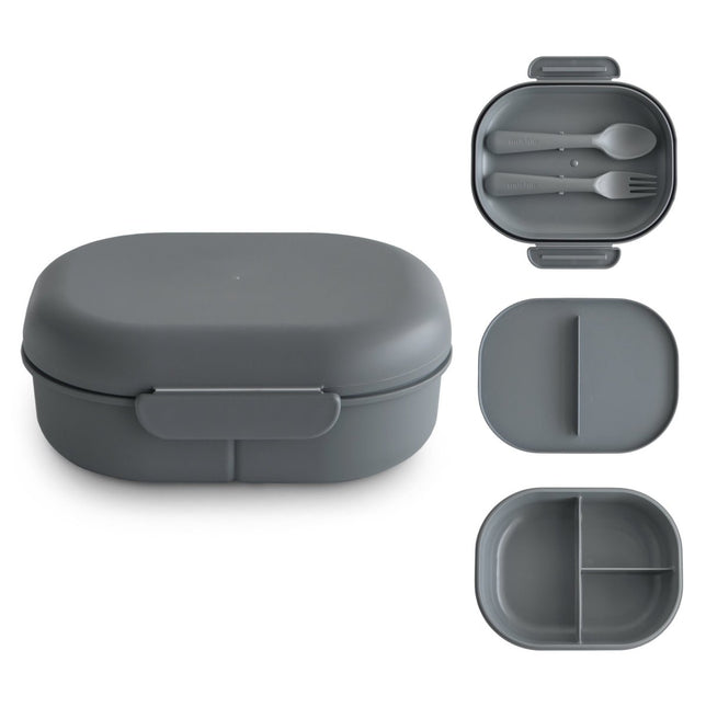 Mushie Lunchbox Smoke - Mushie - Babywinkel - 810052468280
