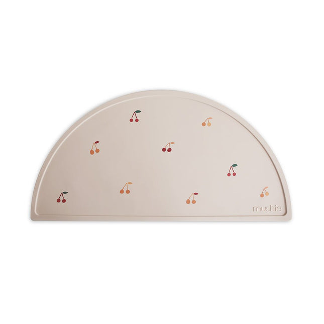 Mushie Placemat Cherries - Mushie - Babywinkel - 810052460826