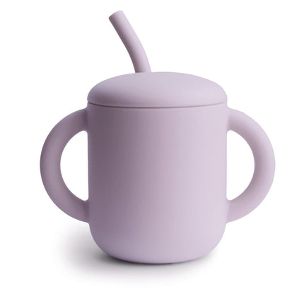 Mushie Rietjesbeker Soft Lilac - Mushie - Babywinkel - 810052464510
