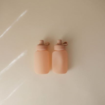 Mushie Silicone Puree Pouch 2 - Pack Blush - Babywinkel - 840355802207