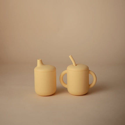 MUSHIE - SIPPY CUP - Pale Daffodil - Babywinkel - 810052467528