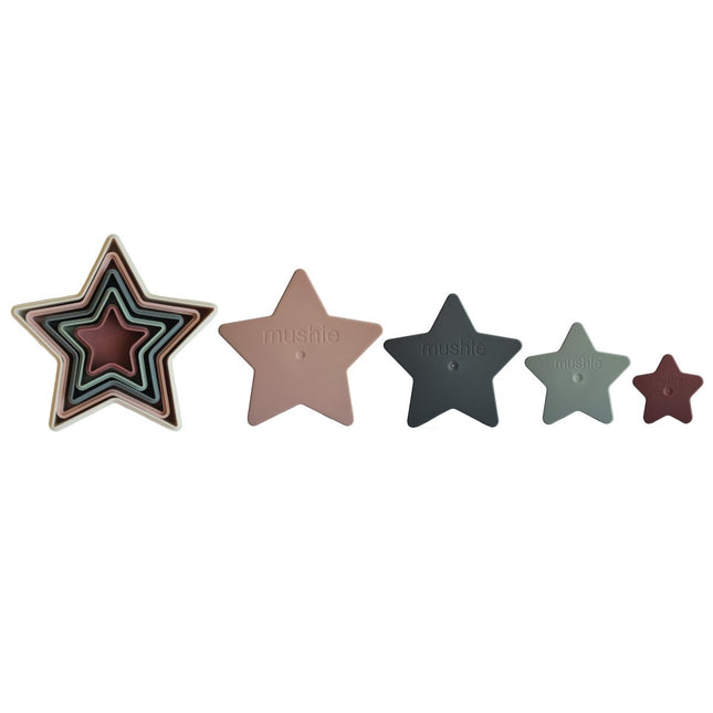 Mushie Stapeltoren Sterren - Mushie - Babywinkel - 810052462356