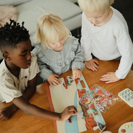 Mushie Stickerboek Dino - Mushie - Babywinkel - 840355800128