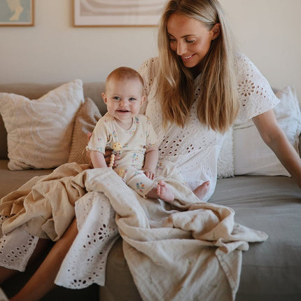 MUSHIE - SWADDLE - Kite - Mushie - Babywinkel - 840355802061