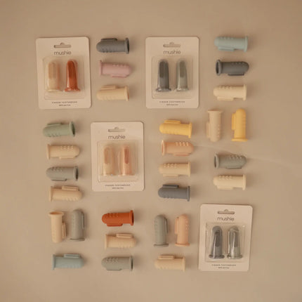 Mushie Tandenborstel Sand/Clay - Mushie - Babywinkel - 810052460185