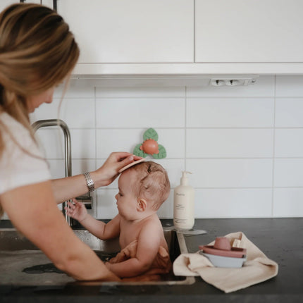 Mushie Washandje Pink Flowers 5St - Mushie - Babywinkel - 840355800920
