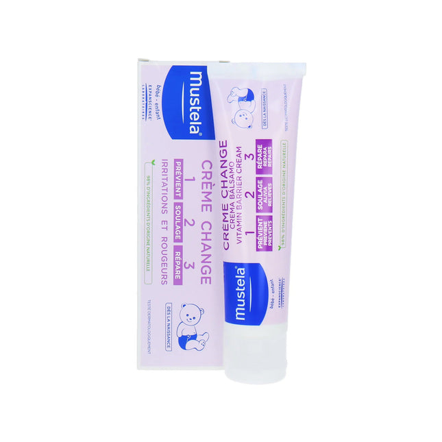 Mustela Babycreme Voor De Luierwissel 1 - 2 - 3 100ml - Mustela - Babywinkel - 3504105025854