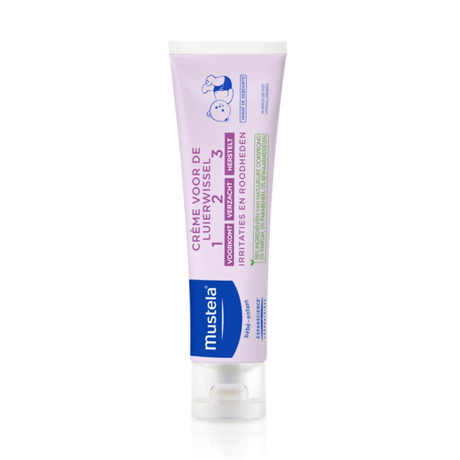Mustela Babycreme Voor De Luierwissel 1 - 2 - 3 50ml - Mustela - Babywinkel - 3504105025793