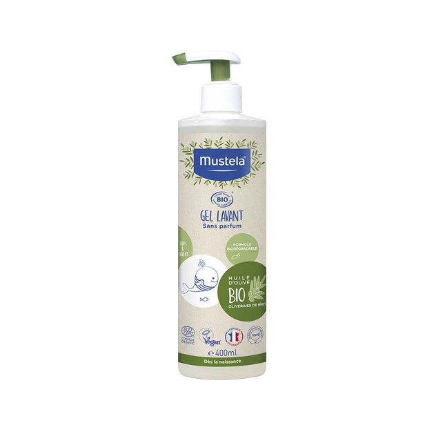 Mustela Babyzeep Bio Zonder Parfum 400ml - Mustela - Babywinkel - 3504105034351