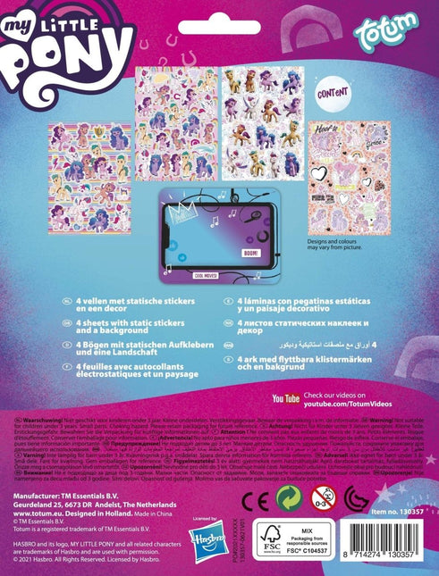 My Little Pony Raamstickers - Babywinkel - 8714274130357
