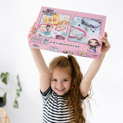 Nanana 2 In 1 Knutselset - Babywinkel - 8714274621008