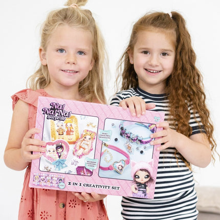 Nanana 2 In 1 Knutselset - Babywinkel - 8714274621008