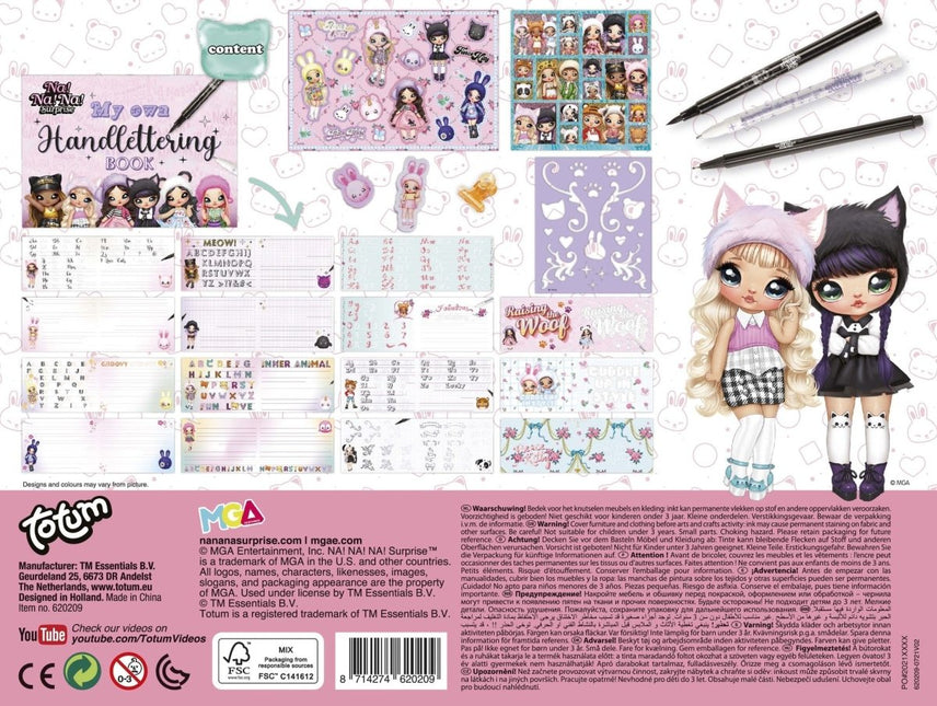 Nanana Hand Lettering Set - Babywinkel - 8714274620209
